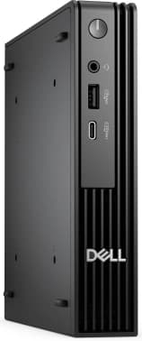 ПК Dell Pro Micro QCM1250 Micro i3 14100T (2.7) 8Gb SSD512Gb UHDG 730 Windows 11 Pro GbitEth WiFi BT 90W мышь клавиатура черный (DPM -3860) - фото 2