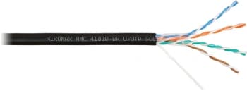 Кабель информационный Nikomax NMC 4100B-BK кат.5E U/UTP 4 пары PE внешний 305м черный - фото 2
