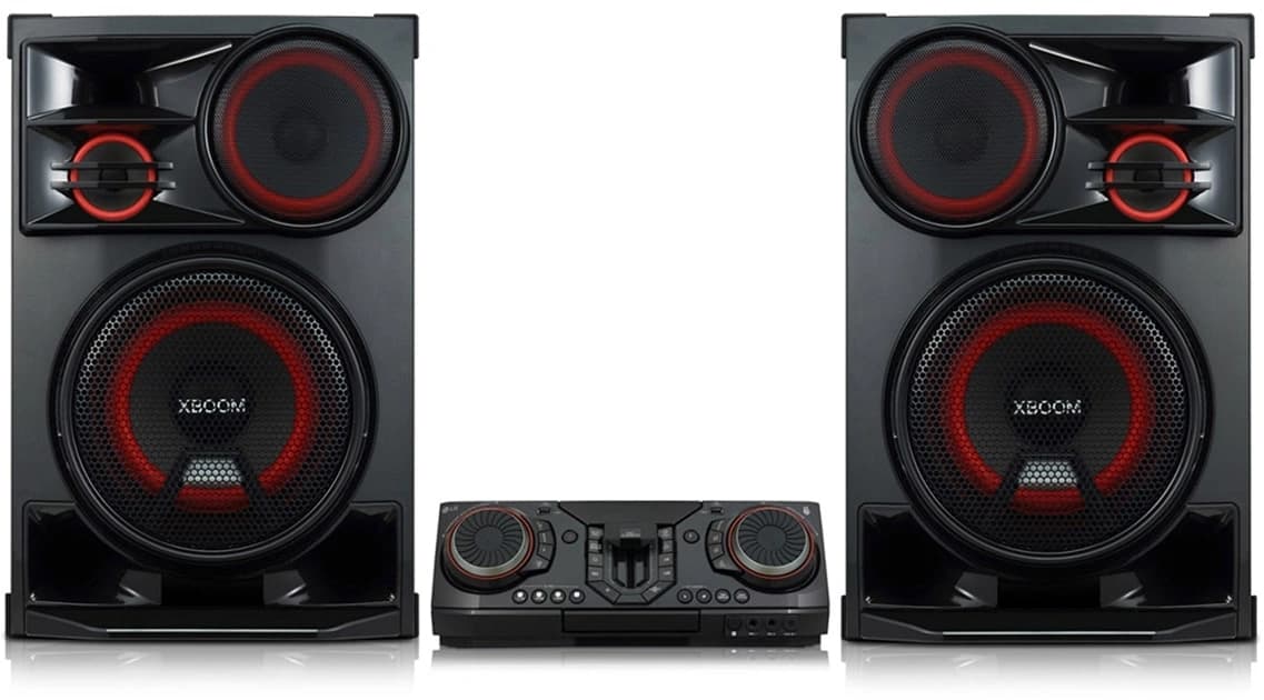 Минисистема LG CL98-FS черный 3500Вт CD CDRW FM USB BT