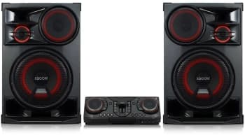 Минисистема LG CL98-FS черный 3500Вт CD CDRW FM USB BT - фото 2