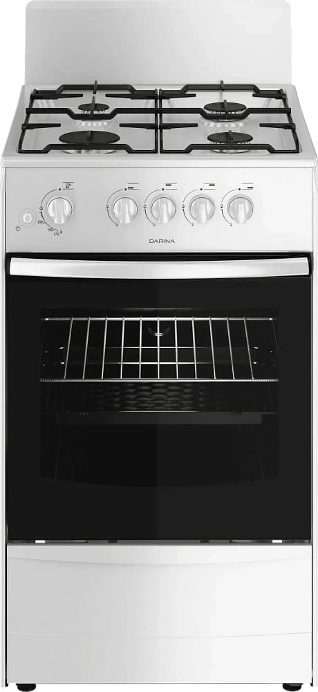 Плита Газовая Darina 1A GM341 105 W белый (без крышки) реш.сталь