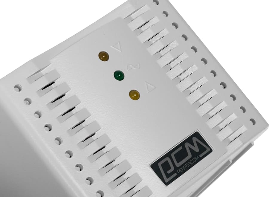 Стабилизатор напряжения Powercom TCA-3000 1500Вт 3000ВА белый - фото 4