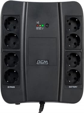 Источник бесперебойного питания Powercom Spider SPD-850N 510Вт 850ВА черный - фото 5