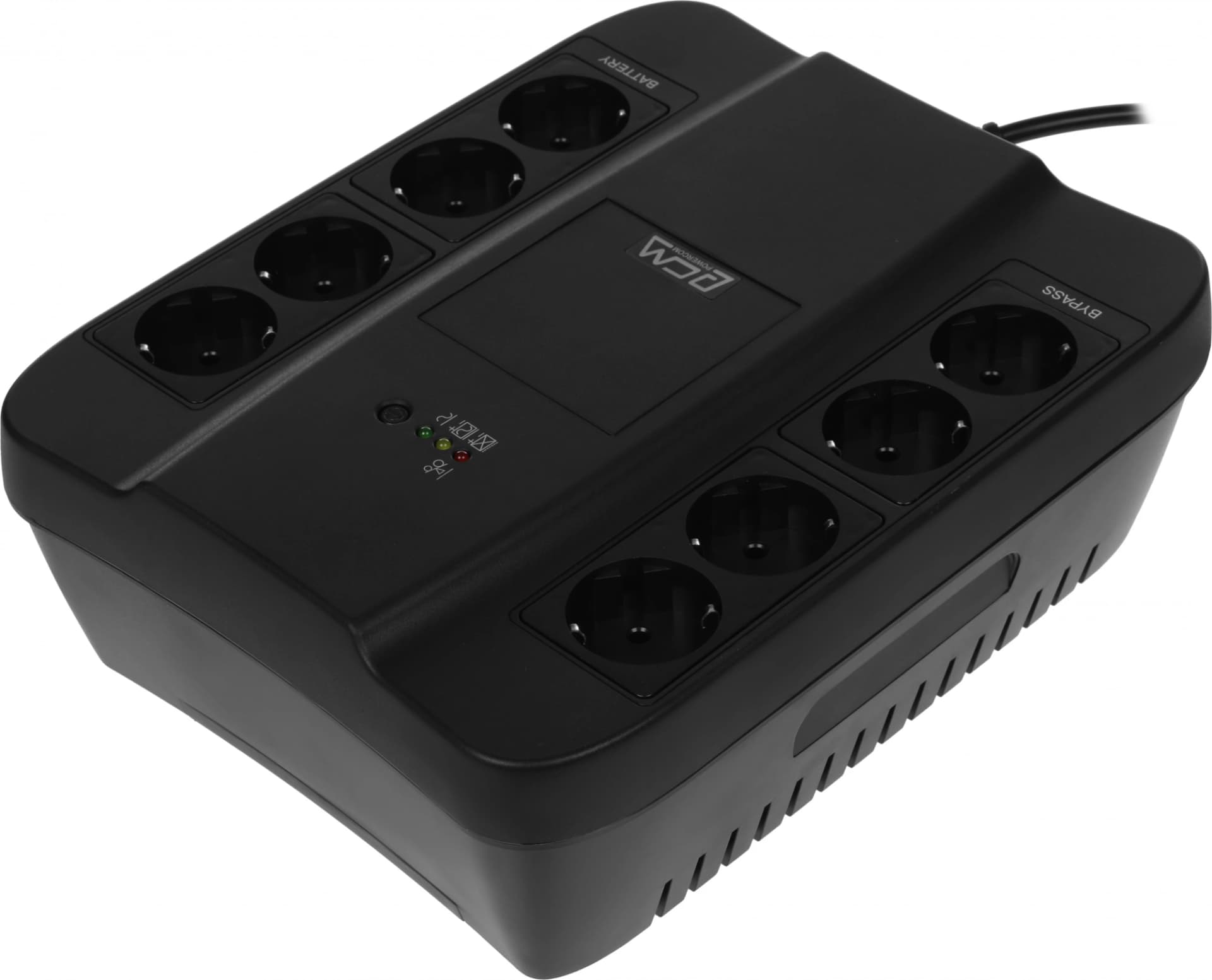 Источник бесперебойного питания Powercom Spider SPD-1000N 550Вт 1000ВА черный - фото 4