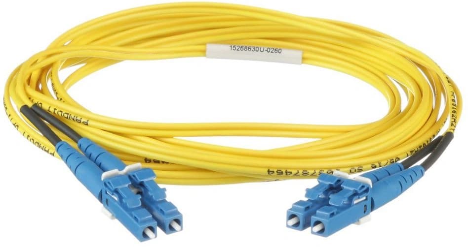 Патч-корд Panduit F92ELLNLNSNM007 2x9/125 OS1/OS2 LC дуплекс-LC дуплекс 7м LSZH желтый - фото 4