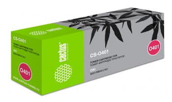 Картридж лазерный Cactus CS-O401 44992403 черный (1500стр.) для Oki B401/MB441/451 - фото 2