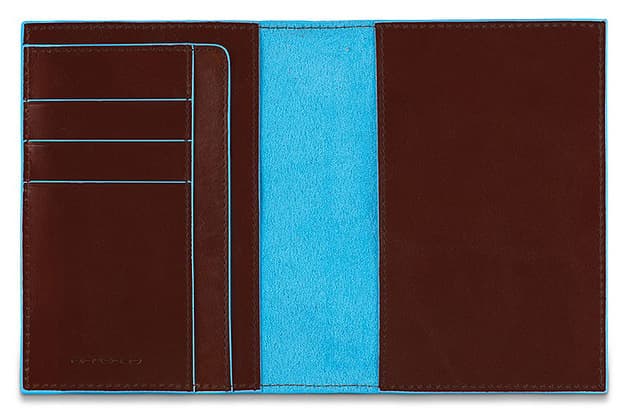 Обложка для паспорта Piquadro Blue Square PP1660B2/MO коричневый натур.кожа - фото 4