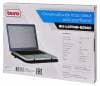 Подставка для ноутбука Buro BU-LCP140-B214H 14" 338x255x22мм 1xUSB 2x 140ммFAN 480г металлическая сетка/пластик черный - фото 3