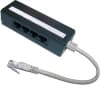 Сплиттер Lanmaster TWT-4U1 черный - фото 3