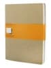 Блокнот Moleskine CAHIER JOURNAL QP421 XLarge 190х250мм обложка картон 120стр. линейка бежевый (3шт) - фото 3