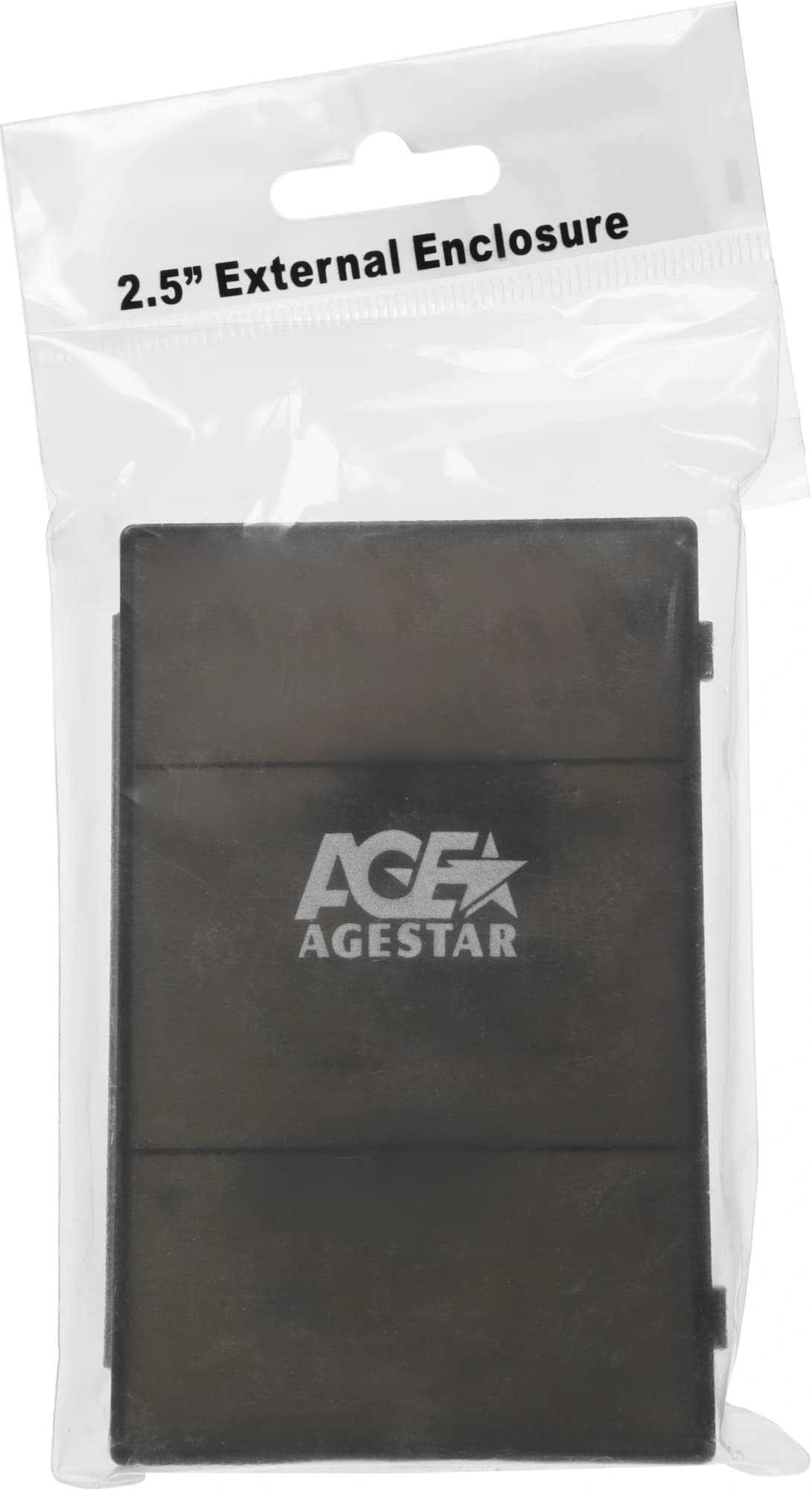 Внешний корпус для HDD/SSD AgeStar SUBCP1 SATA USB2.0 пластик черный 2.5" - фото 3