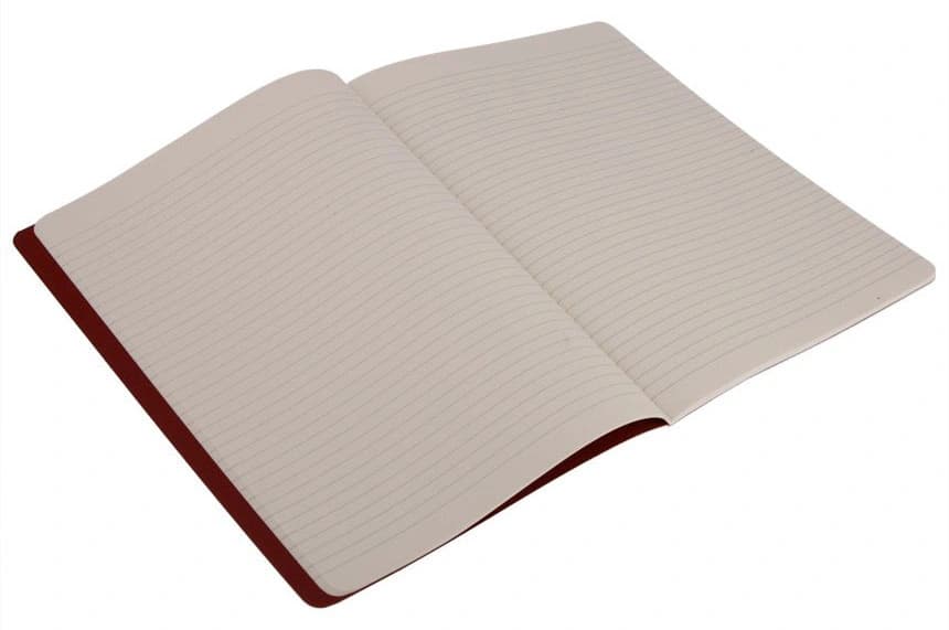 Блокнот Moleskine CAHIER JOURNAL CH121 XLarge 190х250мм обложка картон 120стр. линейка клюквенный (3шт) - фото 4