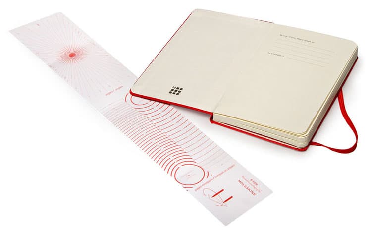 Блокнот для рисования Moleskine ART SKETCHBOOK ARTQP063R Large 130х210мм 104стр. твердая обложка красный - фото 3