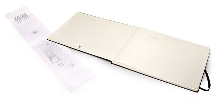 Блокнот для акварели Moleskine ART WATERCOLOUR ARTMM803 90x140мм 60стр. твердая обложка черный - фото 4