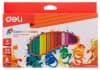 Восковые мелки Deli EC20020 Color Emotion трехгранные 24цв. картон.кор./европод. - фото 3