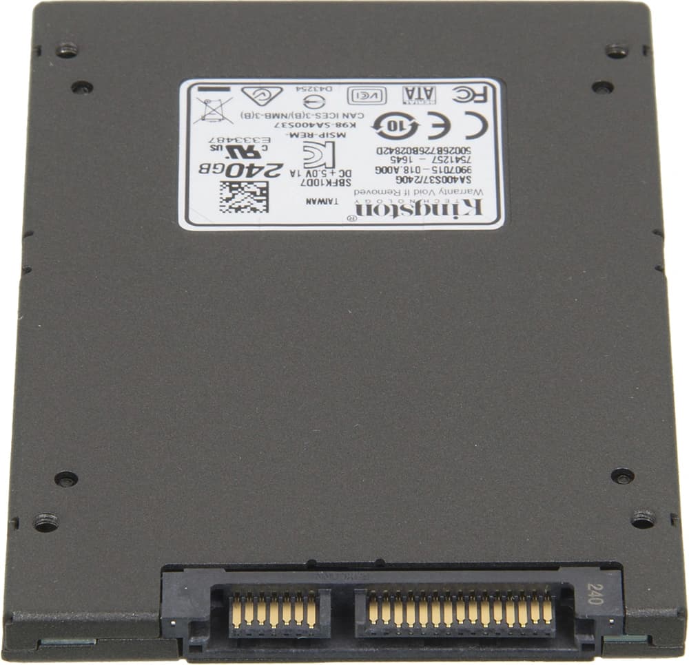 Накопитель SSD Kingston SATA-III 240GB SA400S37/240G A400 2.5" - фото 3