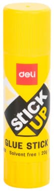 Клей-карандаш Deli EA20210 20гр корп.желтый ПВП дисплей картонный усиленный Stick UP - фото 2