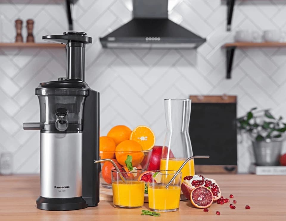 Соковыжималка шнековая Panasonic MJ-L500STQ 150Вт серебристый - фото 5