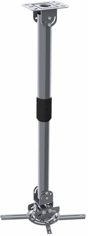 Кронштейн для проектора Cactus CS-VM-PR16L-AL серебристый макс.13.6кг потолочный поворот и наклон