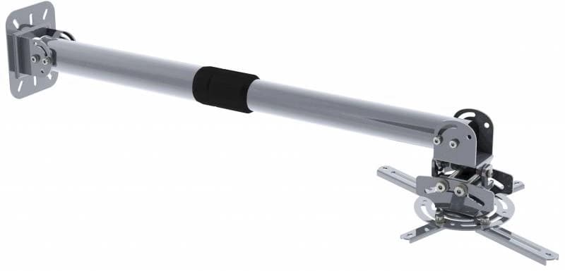 Кронштейн для проектора Cactus CS-VM-PR16L-AL серебристый макс.13.6кг потолочный поворот и наклон - фото 4