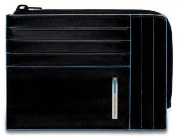Чехол для кредитных карт Piquadro Blue Square PU1243B2R/N черный натур.кожа - фото 2