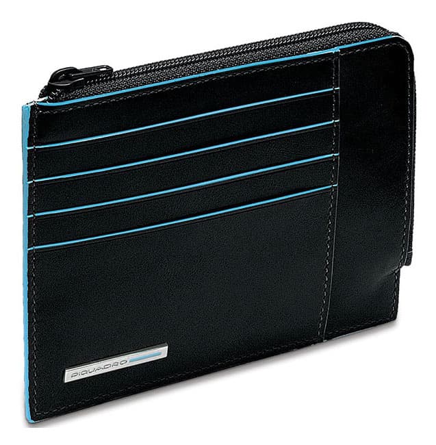 Чехол для кредитных карт Piquadro Blue Square PU1243B2R/N черный натур.кожа - фото 2