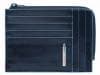 Чехол для кредитных карт Piquadro Blue Square PU1243B2R/BLU2 синий натур.кожа - фото 3