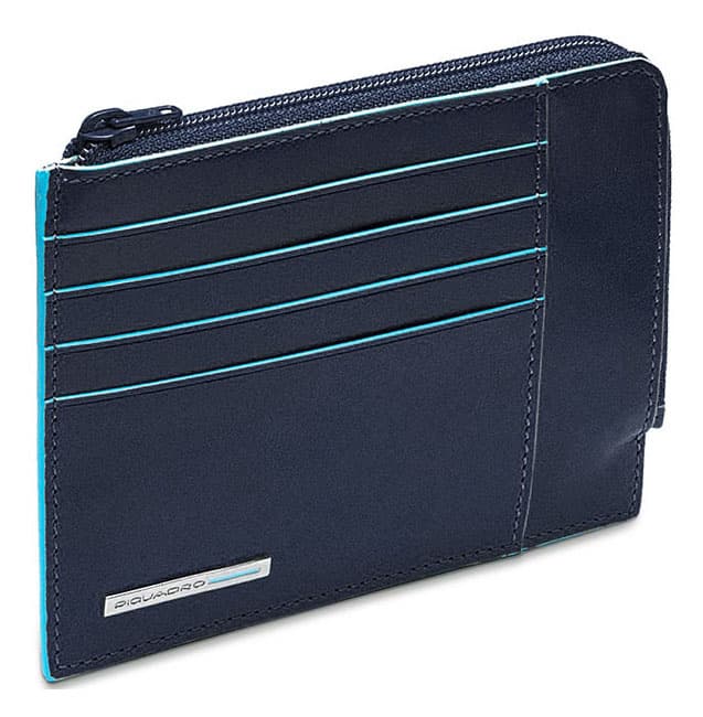 Чехол для кредитных карт Piquadro Blue Square PU1243B2R/BLU2 синий натур.кожа - фото 4