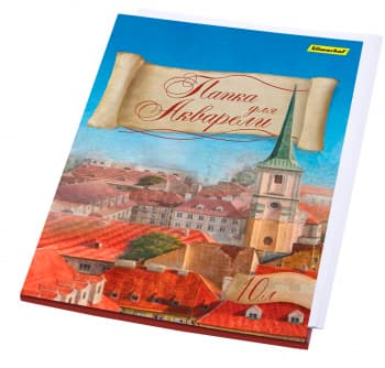 Папка для акварели Silwerhof 914006-24 A4 10л. бум.180г/м2 - фото 5