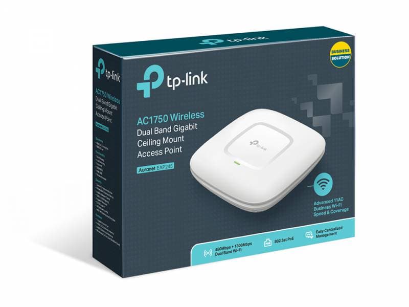 Точка доступа TP-Link EAP245 AC1750 10/100/1000BASE-TX белый - фото 4