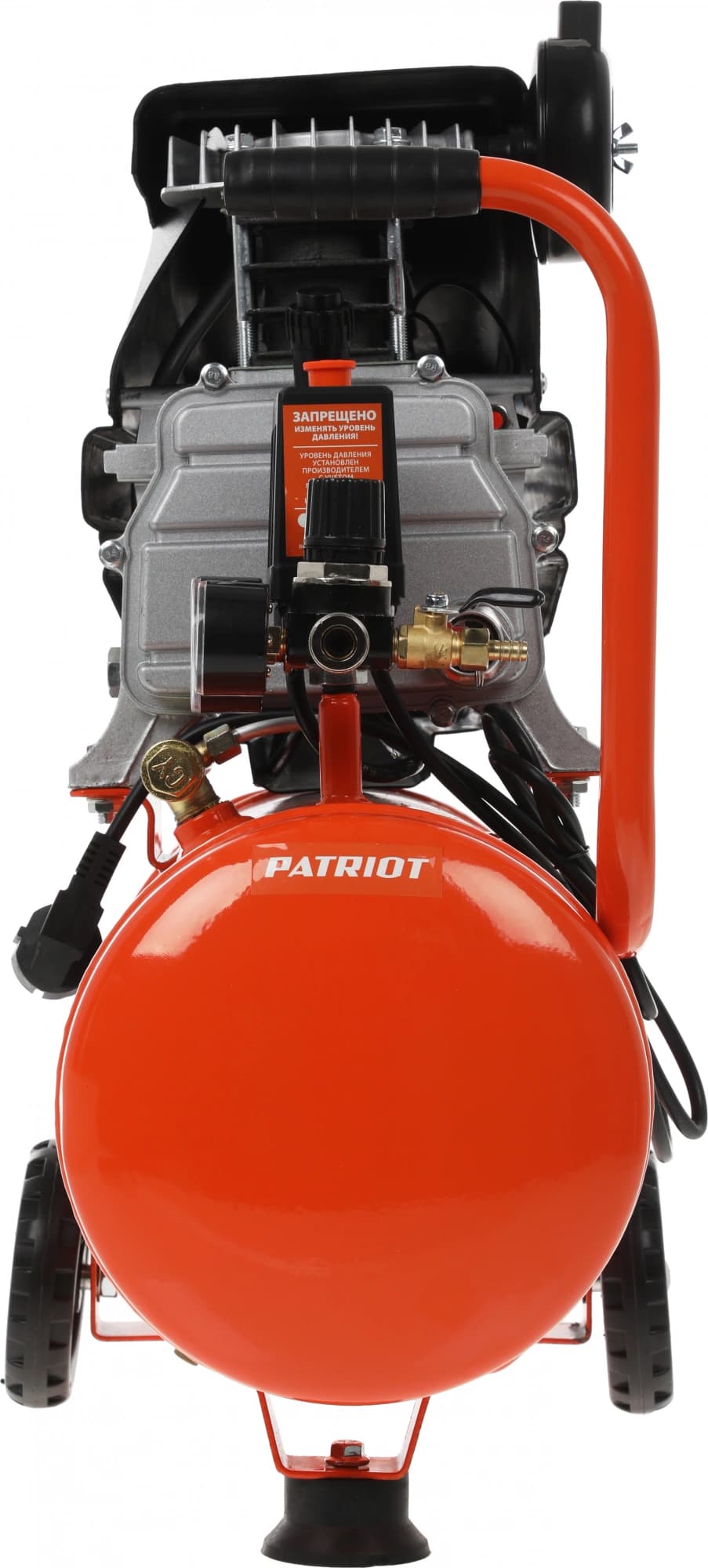 Компрессор поршневой Patriot EURO 24/240 масляный 240л/мин 24л 1500Вт оранжевый - фото 5