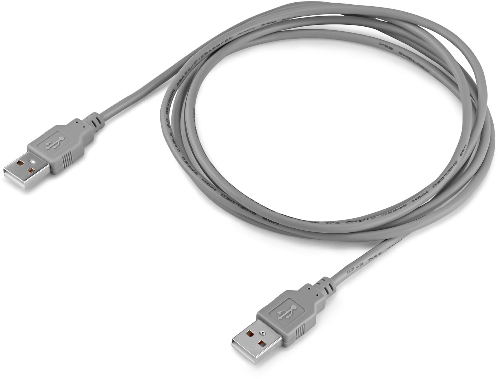 Кабель Buro USB A(m) USB A(m) 1.8м (BHP RET USB_AM18) серый (блистер) - фото 4