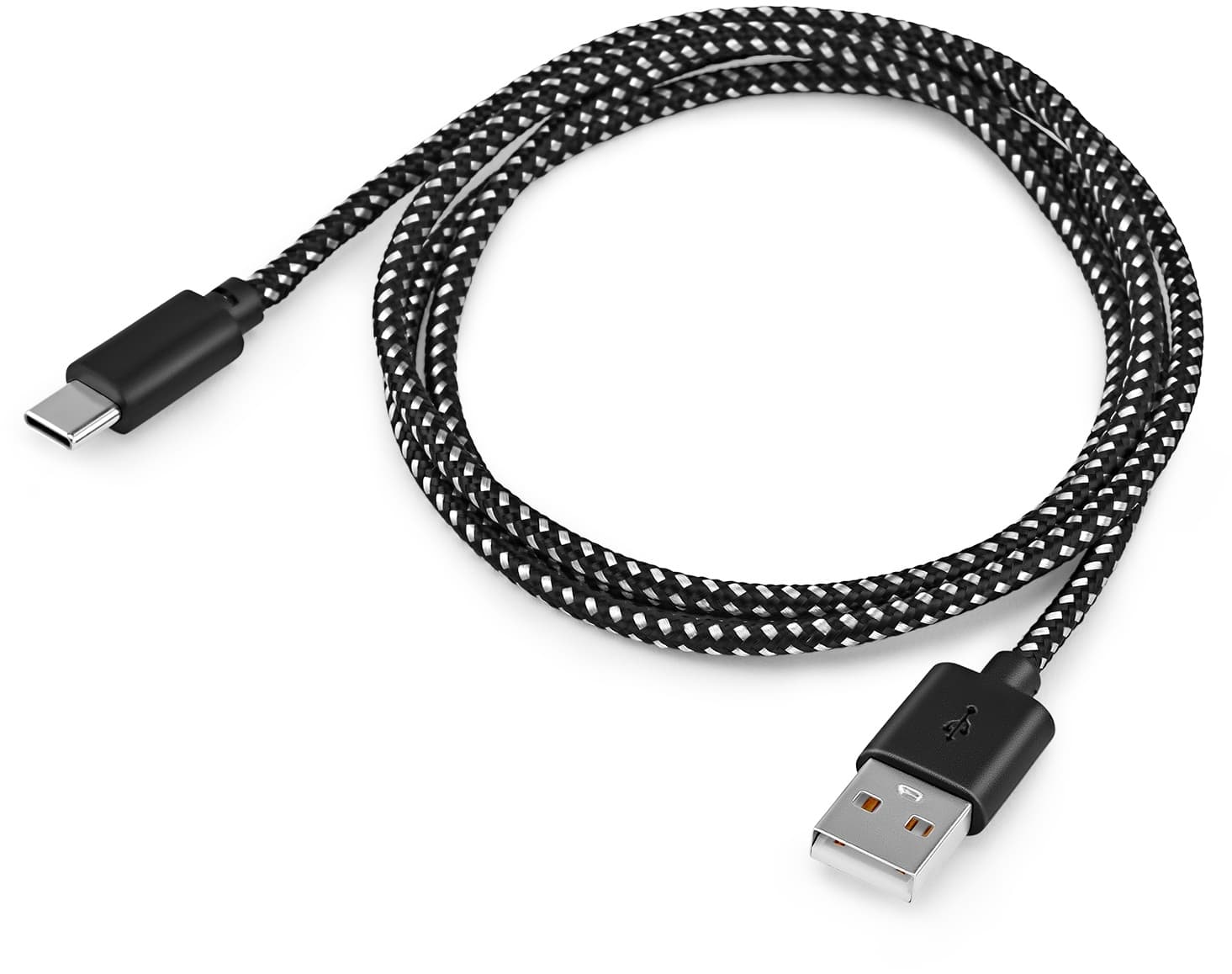 Кабель Buro Braided BHP RET TYPEC1 USB (m)-USB Type-C (m) 1м - фото 4