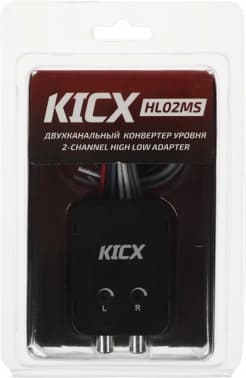 Конвертер Kicx HL02MS черный двухканальный (упак.:1шт) - фото 2