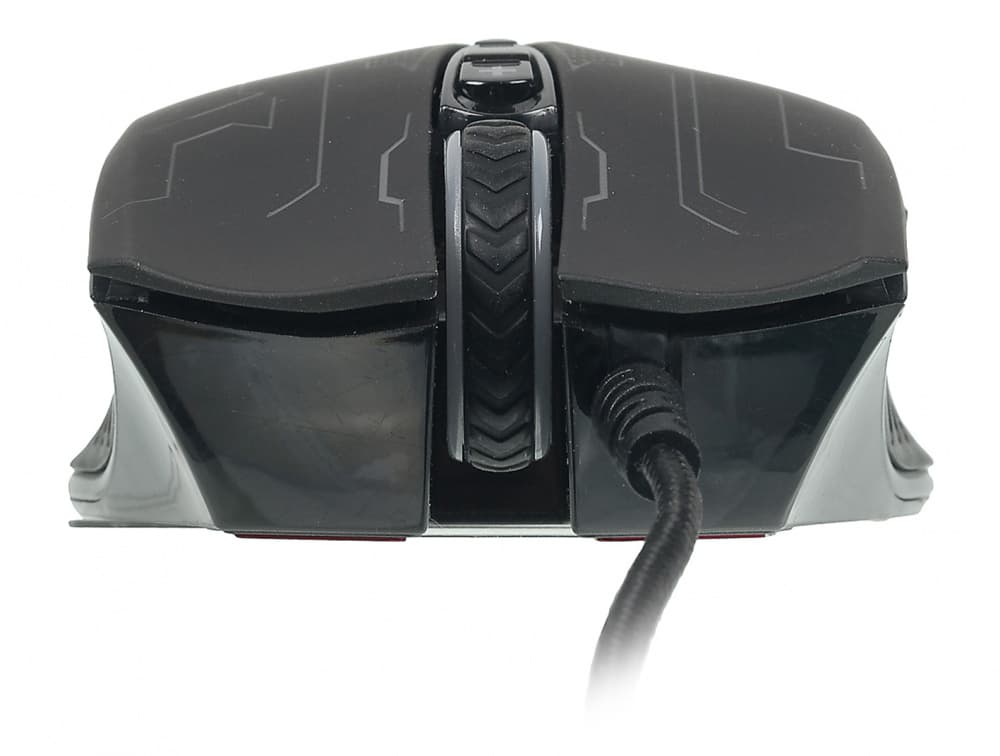 Мышь A4Tech Bloody Q51 черный/рисунок оптическая 6200dpi USB 8but - фото 5