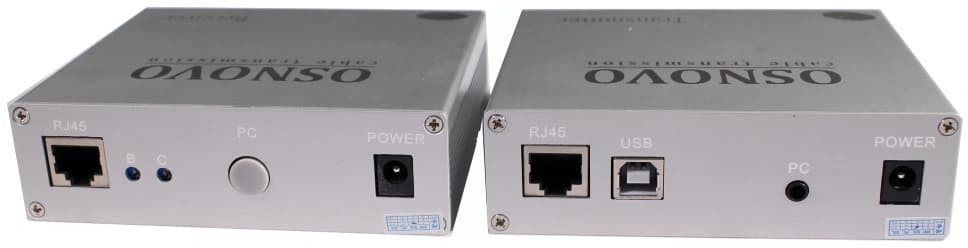 Переключатель KVM Osnovo TA-VKM/3+RA-VKM/3 (ver.2) 1xPC port - фото 3