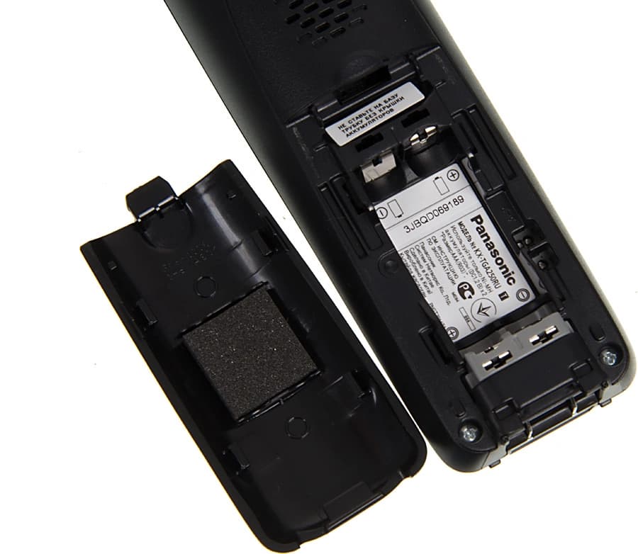 Р/Телефон Dect Panasonic KX-TG2512RU1 серый металлик (труб. в компл.:2шт) АОН - фото 3