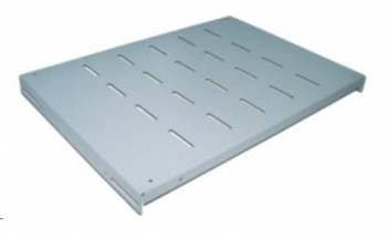 Полка стационарная Lanmaster TWT-RACK2-S4-8/80 1U нагр.:80кг. 19" 550мм серый (упак.:1шт) - фото 2