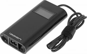 Блок питания Ippon D65U автоматический 65W 15V-19.5V 11-коннект. 3.5A от бытовой электросети LСD индикатор - фото 2