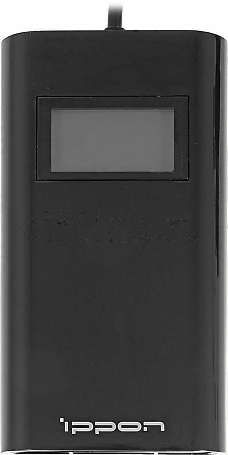 Блок питания Ippon D65U автоматический 65W 15V-19.5V 11-коннект. 3.5A от бытовой электросети LСD индикатор - фото 4