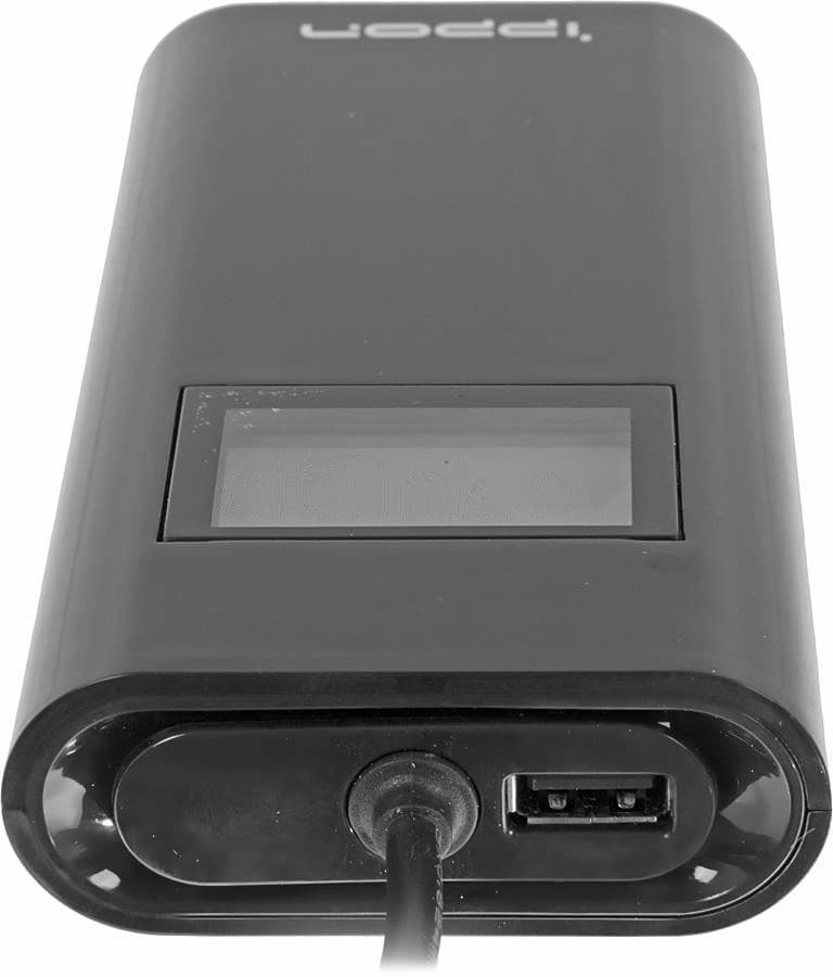 Блок питания Ippon D65U автоматический 65W 15V-19.5V 11-коннект. 3.5A от бытовой электросети LСD индикатор - фото 4
