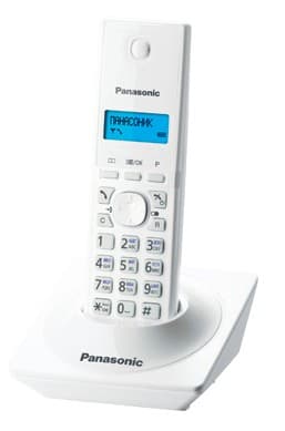 Р/Телефон Dect Panasonic KX-TG1711RUW белый АОН - фото 5