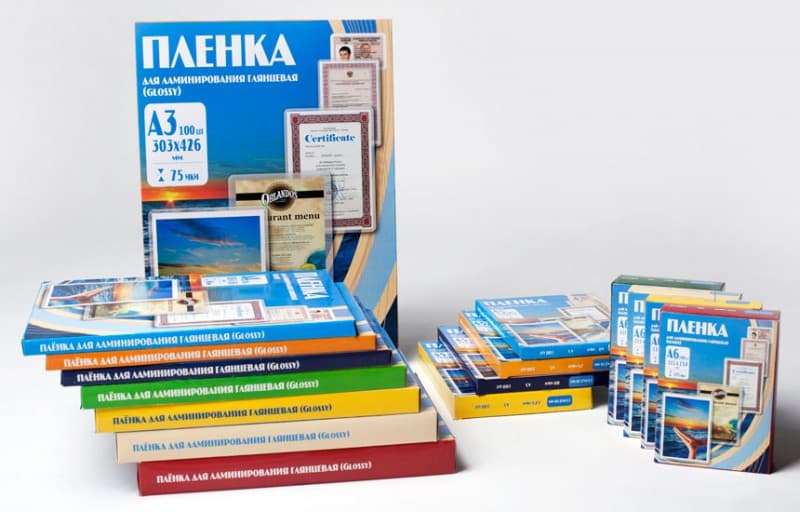 Пленка для ламинирования Office Kit 80мкм A6 (100шт) глянцевая PLP111*154/80 - фото 4