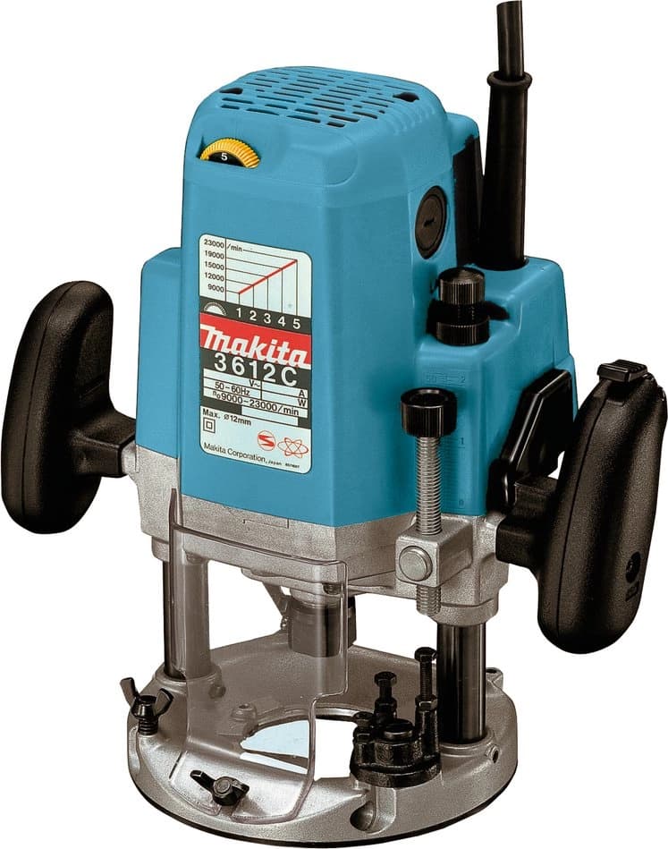 Фрезер Makita 3612C 1850Вт 23000об/мин макс.ход:60мм