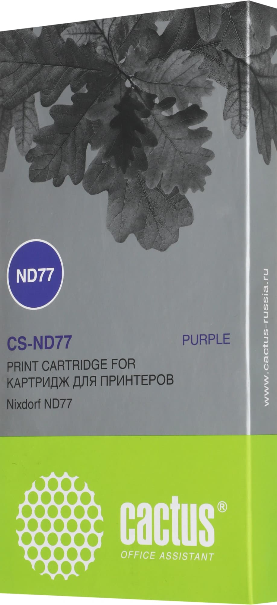 Картридж матричный Cactus CS-ND77 11x12 пурпурный (3000000стр.) для Nixdorf ND77