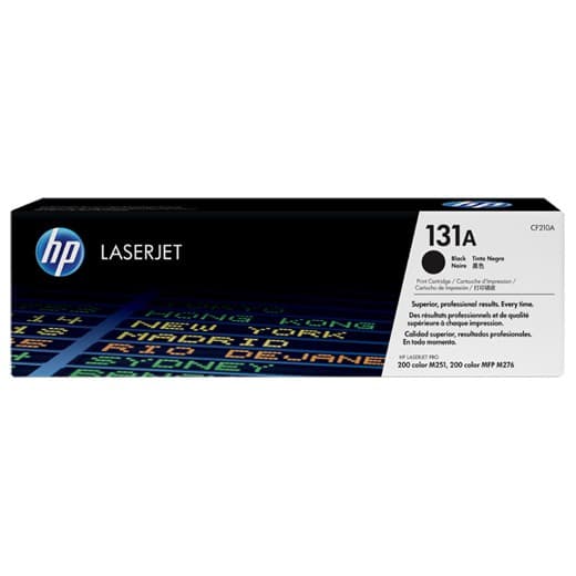 Картридж лазерный HP 131A CF210A черный бар.в компл. для HP LJ Pro M251/M276