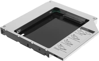 Сменный бокс для HDD AgeStar SSMR2S SATA металл серебристый 2.5" - фото 2