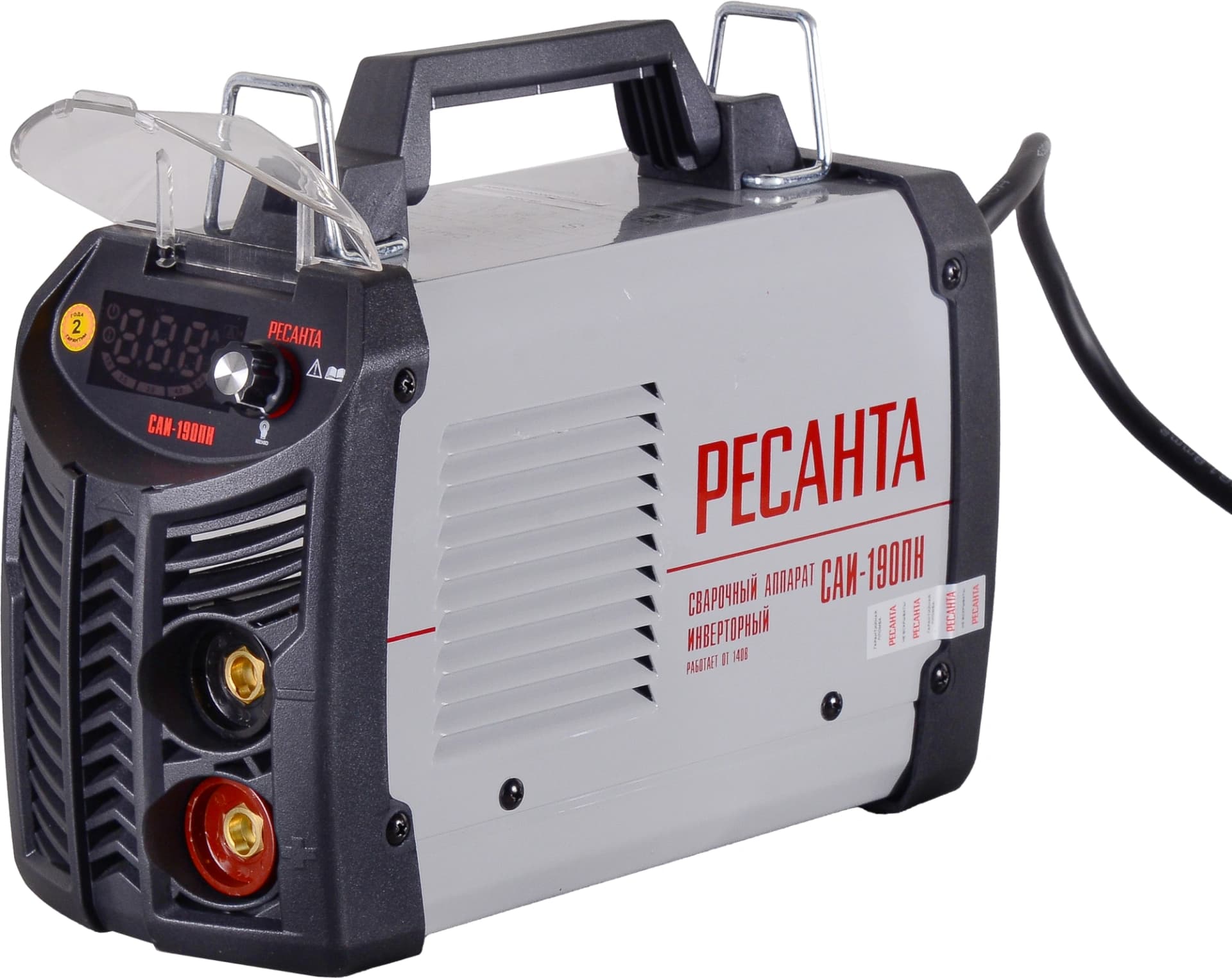 Сварочный аппарат Ресанта САИ-190ПН инвертор ММА DC 7.2кВт