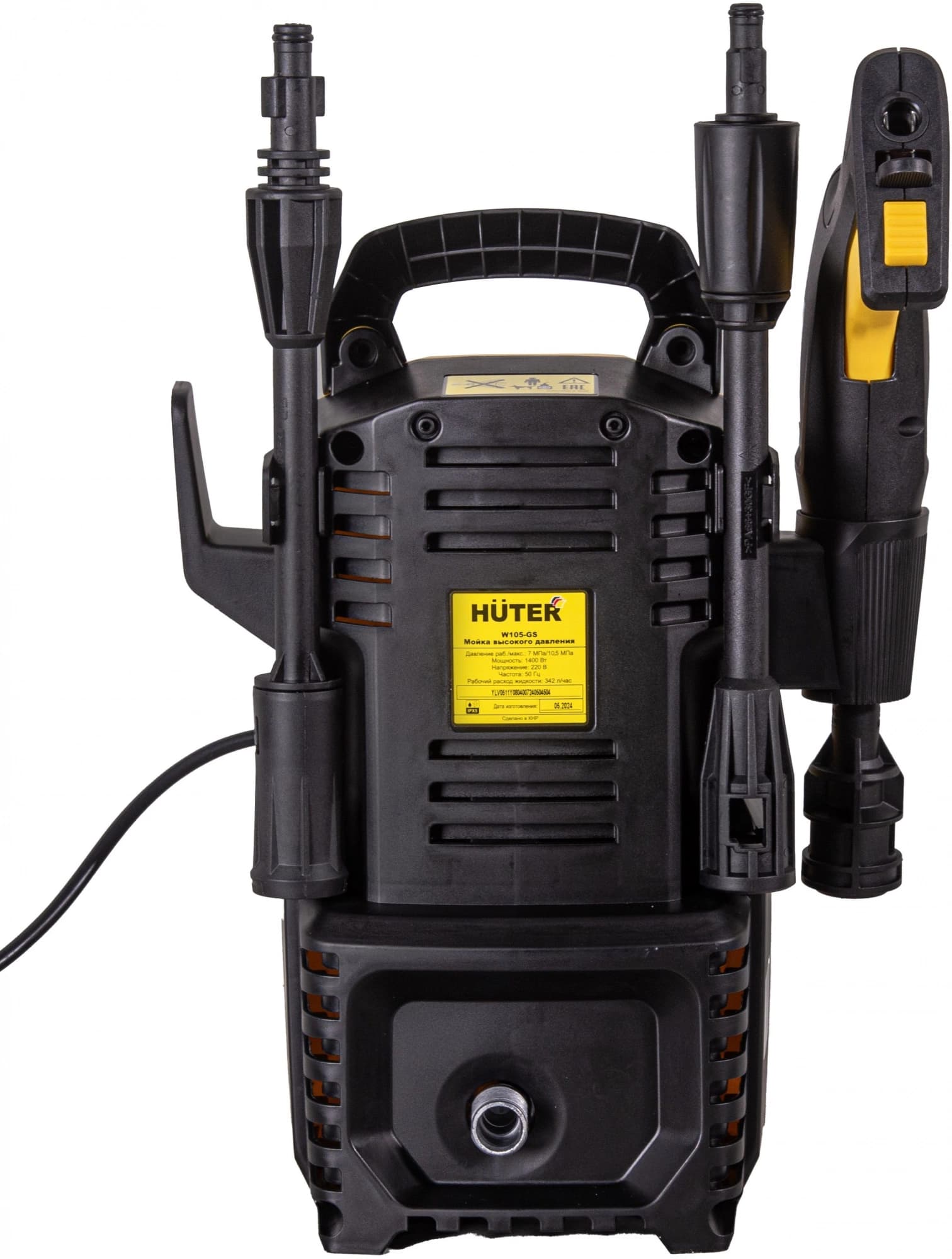 Минимойка Huter W105-GS 1400Вт (70/8/4) - фото 4