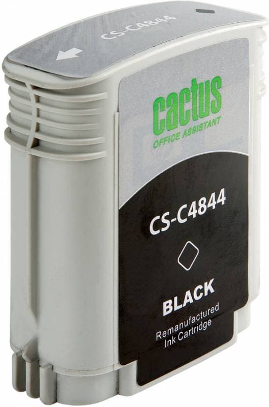 Картридж струйный Cactus CS-C4844 №10 черный (72мл) для HP BIJ 1000/1100/1200/2200/2300/2600/2800 с чипом - фото 4